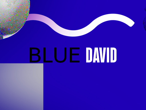 Presentation image of the poster number 1622, titled Blue David