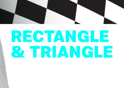 Triangle & Rectangle Poster #1620