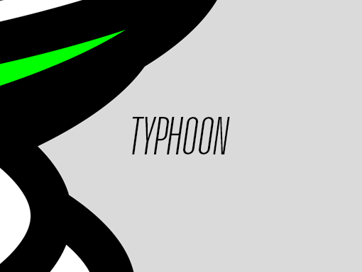 Presentation overview of the poster number 1679, named Typhoon