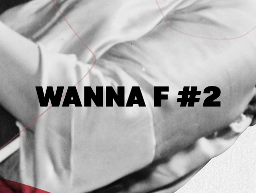 Presentation of the digital collage 1650 number two of the mini-series named Wanna F