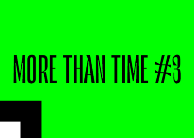 More Than Time #3 Poster #1684