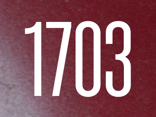 Presentation of the poster number 1703, simply named 1703