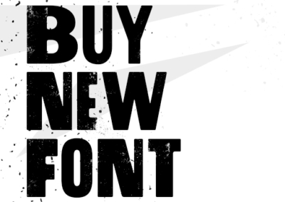 Buy New Font Poster #1704