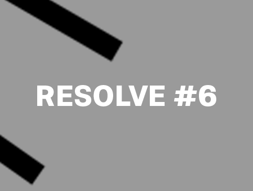 Presentation of the creative design number 1711, named Resolve 6