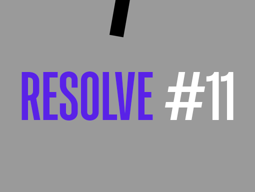 Visual presentation of the poster poster number 1716 named, Resolve 11