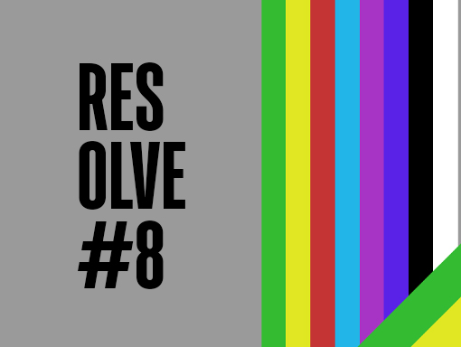 Presentation image of the poster number 1713, named Resolve 8