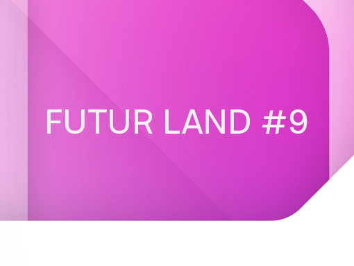 Visual overview of the digital artwork number 1772, named Futur Land 9