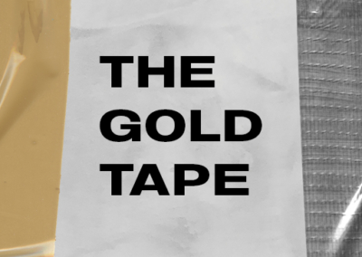 The Gold Tape Poster #1671