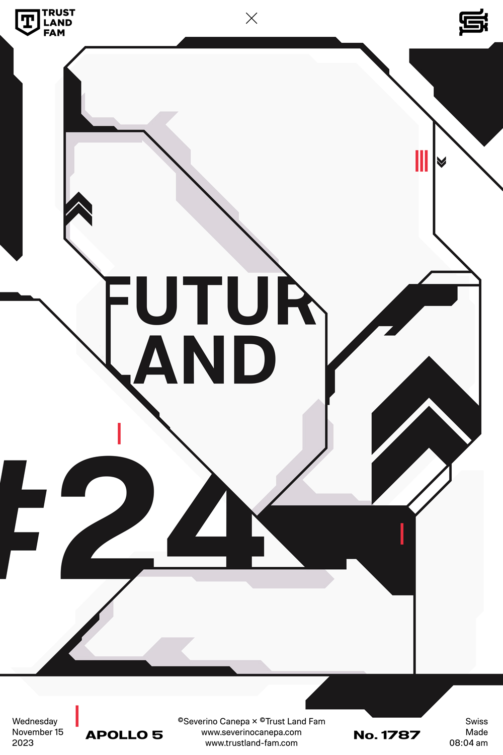 Futur Land 24 Poster 1787 - Severino Canepa