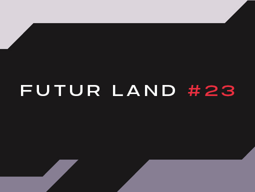 Visual presentation of the poster number 1786, named Futur Land 23