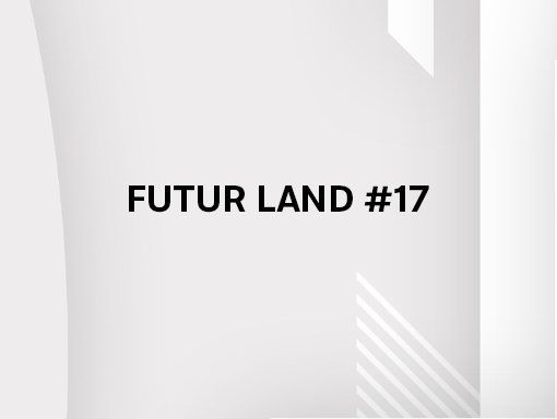 Visual presentation of the digital artwork number 1781, named Futur Land 18