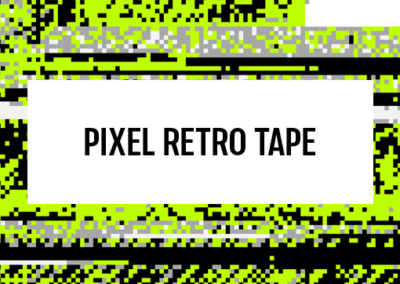 Electro Pixel Tape Poster #1811