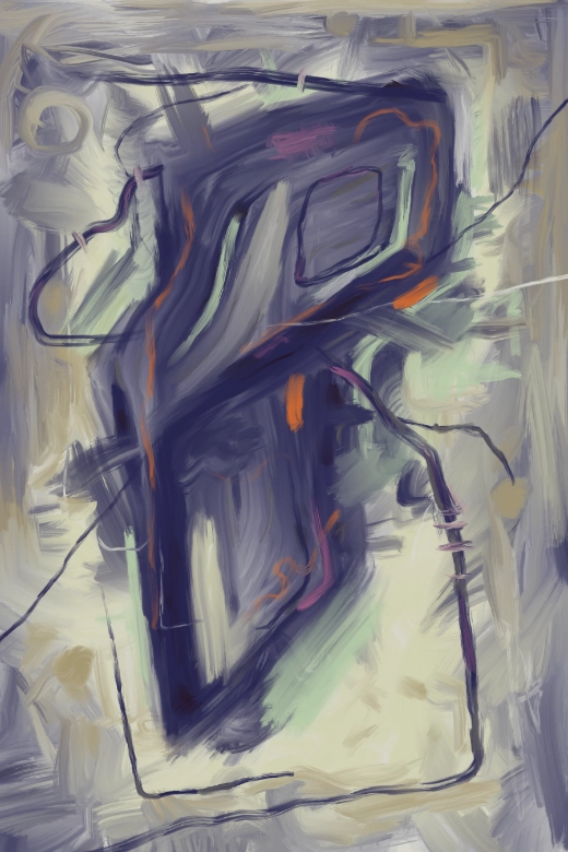 First digital painting of the year 2026 namd Saturnalia